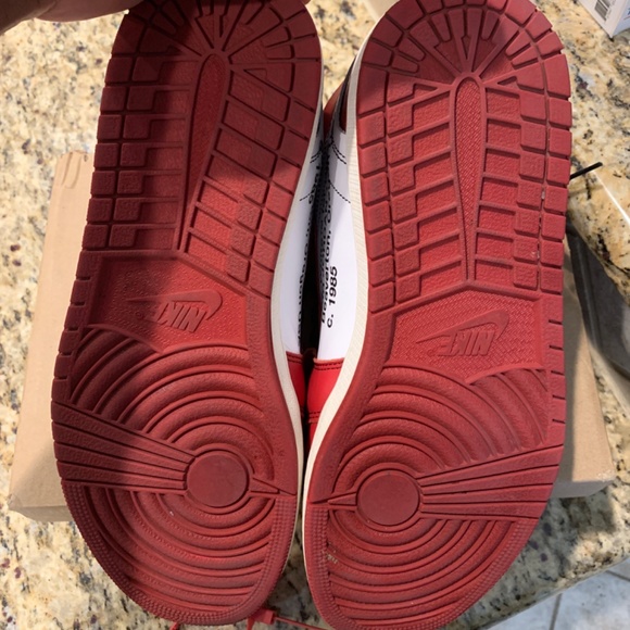 Retro Jordan 1 x Off White 1 c/o Virgil Abloh